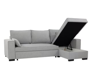 Chaise longue reversible con cama MARLON color gris por 398€