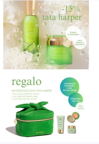 -15% descuento y Regalo Tata Harper desdes The Cosmetics