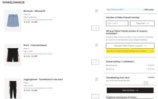 50% extra kassakorting op de sale bij Takko Fashion