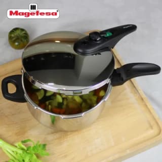 Olla a presión súper rápida de 4 Litros Magefesa Athenas por 25,65€