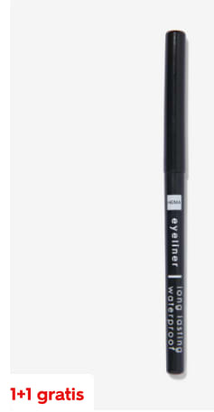 Eyeliner en kohlpotloden 1+1 gratis bij de Hema