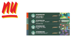 1+1 gratis op Starbucks Nespresso capsules bij de Jumbo