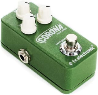 TC Electronic CORONA MINI CHORUS Pedal de chorus ultracompacto con tecnología TonePrint incorporada por 60,99€