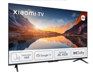 TV LED 138 cm (55") Xiaomi A 2025 UHD 4K con Google TV y Dolby Audio DTS-X por 299€
