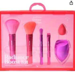 Set de Brochas y Esponjas de Maquillaje 4 Brochas Veganas y 2 Esponjas marca Beter por solo 7,95€