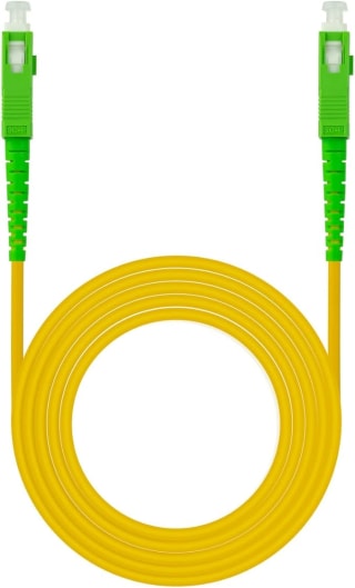 Nanocable Cable fibra SC/APC LSZH Amarillo 5m por 2,19€