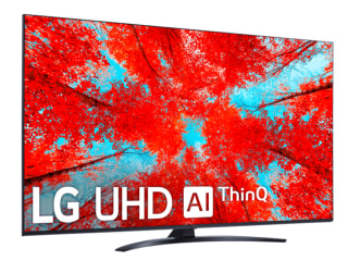 TV LED 55" - LG 55UQ91006LA, UHD 4K, Procesador α5 Gen5 AI Processor 4K, TDT2, Calibración TV incluida, Azul Oscuro Ceniza por 472.14€