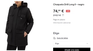 Chaqueta de Mujer Vans Drill Long II por 74.99€