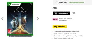 Starfield Xbox Series X voor €9,98 bij Intertoys