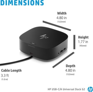 HP USB-C universele dock G2 voor €107,19 bij Bol