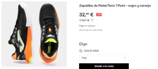 Zapatillas de Pádel/Tenis Joma T.Point por 32.99€