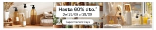 Ofertas Supermercado hasta 60% + 30% EXTRA descuento