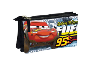 Portatodo Triple Cars Fuel, Tres Compartimentos, Forro Interior, Disney, Vipsupplier por 3.95€