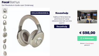 Focal Bathys koptelefoon voor €598 bij Smits Arnhem