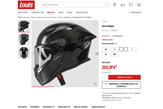 Casco de moto CABERG DRIFT EVO II CARBON 22.06 por 259,39€