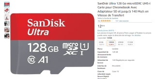 SanDisk Ultra 128 GB microSDXC UHS por 12,84€