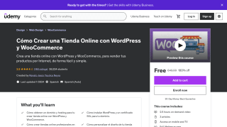 Curso Cómo Crear una Tienda Online con WordPress y WooCommerce gratis