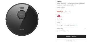 Robot aspirador y friegasuelos Dreame D9 Max Agua con cepillo antienredos por 164,45€