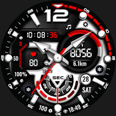 ML2U 167 Watch Face voor Android gratis