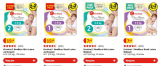 Kruidvat NewBorn luiers 2+2 gratis bij Kruidvat