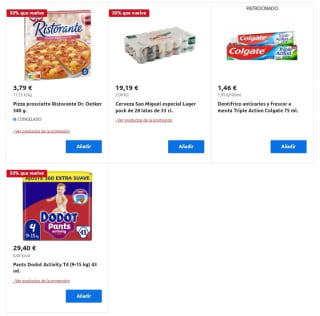 50% que Vuelve desde Carrefour.