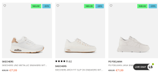 Ziengs sale met 20% korting op heel veel sneakers