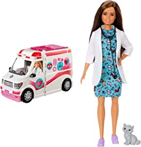 Barbie Ambulancia Hospital 2 En 1 por 53,99€.