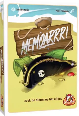 White Goblin Games Geheugenspel Memoarrr! voor €5 bij Boekenvoordeel