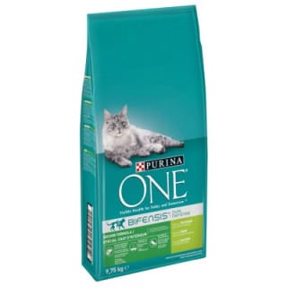 Purina ONE 9.75 kg (7 kg +2.75 kg gratis!) in diverse smaken vanaf €29,43 bij Zooplus