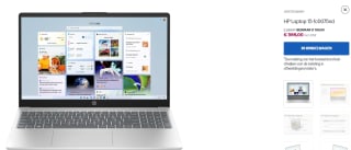 HP 15-fc0075nd - Laptop 15.6" Full HD - AMD Ryzen 7 7730U voor €599 in de HP store