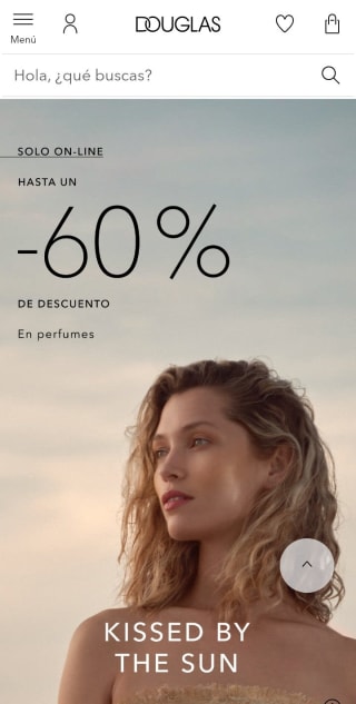 Hasta -60% en Perfumes en Douglas.