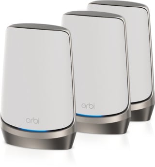 Netgear Orbi AXE11000 Mesh WiFi 6E-systeem (RBKE963) | 3 stuks | White Edition voor €1.398,49 bij Bol