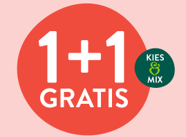 1+1 gratis en 15% extra korting op geselecteerde producten bij Holland & Barrett