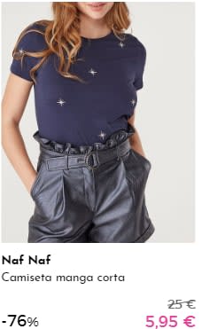 NAF NAF - Camisetas desde 2,95€