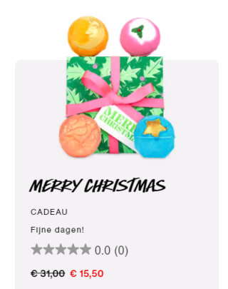 50% korting op Limited Edition sets bij Lush