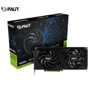 Tarjeta Grafica Palit GeForce RTX 4070 Dual 12GB GDDR6X DLSS3 por 599.95€