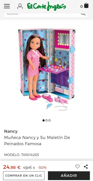 Nancy - Mi maletín de peinados por 24,98€.