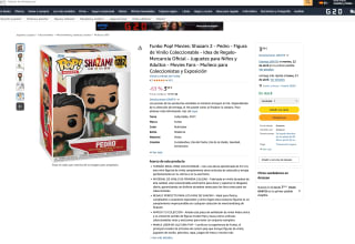Funko Pop! Movies Shazam 2 Pedro por solo 3,99€