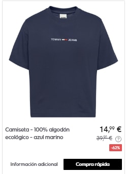 Tommy Jeans - Camisetas por menos de 18€