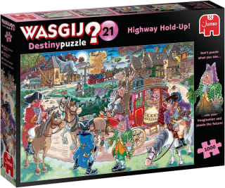 Wasgij Destiny Puzzel – Je geld of je rijbewijs (1000 stukjes) voor €10,95 bij Amazon