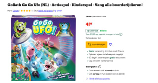 Goliath Go Go Ufo voor €4,99 bij Bol