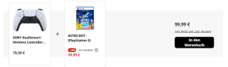 Sony PS5 Dualsense controller met PS5 Astro Bot voor €99 bij Mediamarkt Duitsland