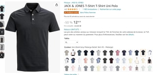 JACK & JONES polo T-Shirt voor €12,50