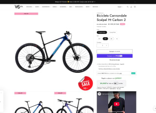 Bicicleta Cannondale Scalpel Ht Carbon 2 por 1.999€