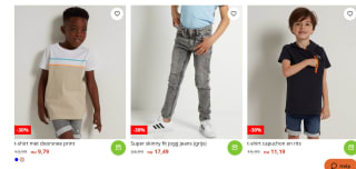 Terstal sale met 30% korting op alle kleding voor dames/heren en kids