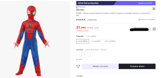 Hasta 75% + 30% EXTRA descuento en disfraces. Precios de locura