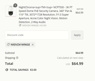 Annke NCPT500 beveiligingscamera voor €60,90 dmv code bij Anke