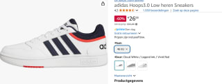 adidas Sportswear Hoops 3.0 Low Classic sneakers voor €26 bij Amazon