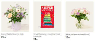 Gratis kaartje bij bloemen en chocolade bij Hallmark