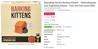 Exploding Kittens Barking Kittens voor €11,69 bij Amazon.nl